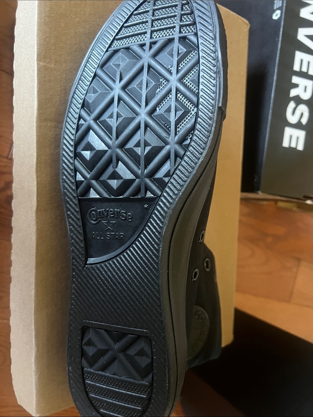 Men's Black High-Top Canvas Sneakers - Picture 2 of 6